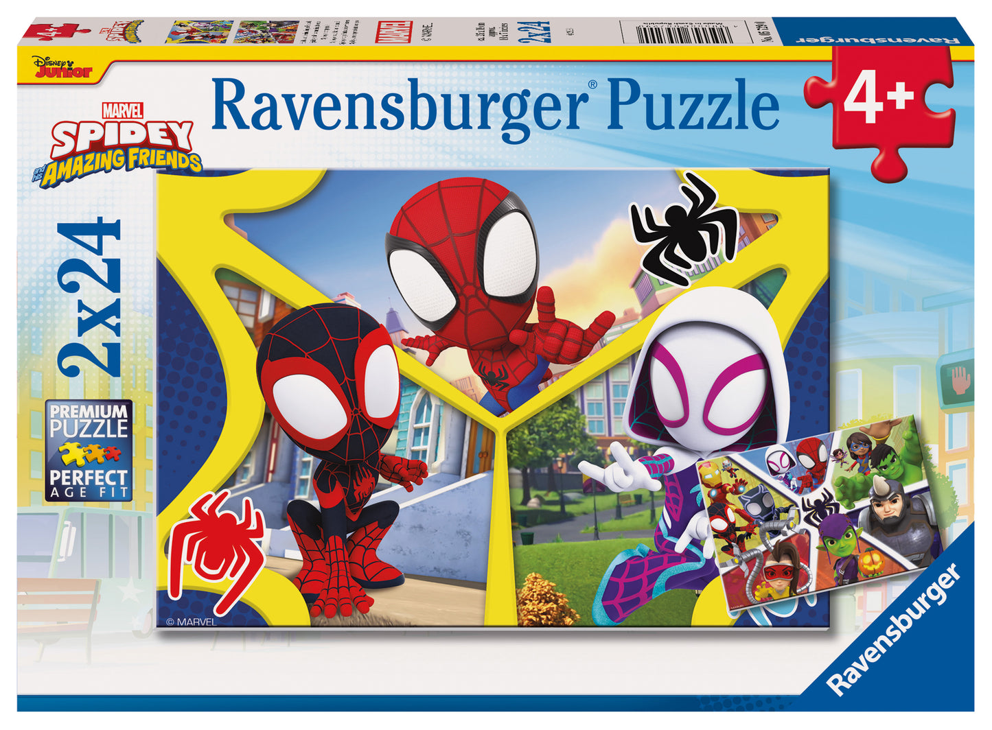 Spidey & His Amazing Friends 2x24 Piece Jigsaw Puzzle