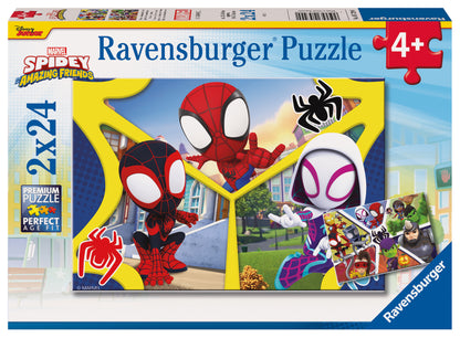 Spidey & His Amazing Friends 2x24 Piece Jigsaw Puzzle