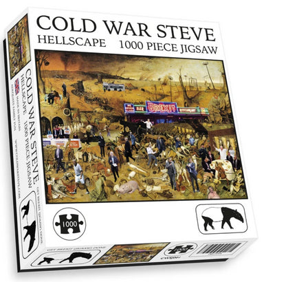 Cold War Steve 'Hellscape' 1000 Piece Jigsaw