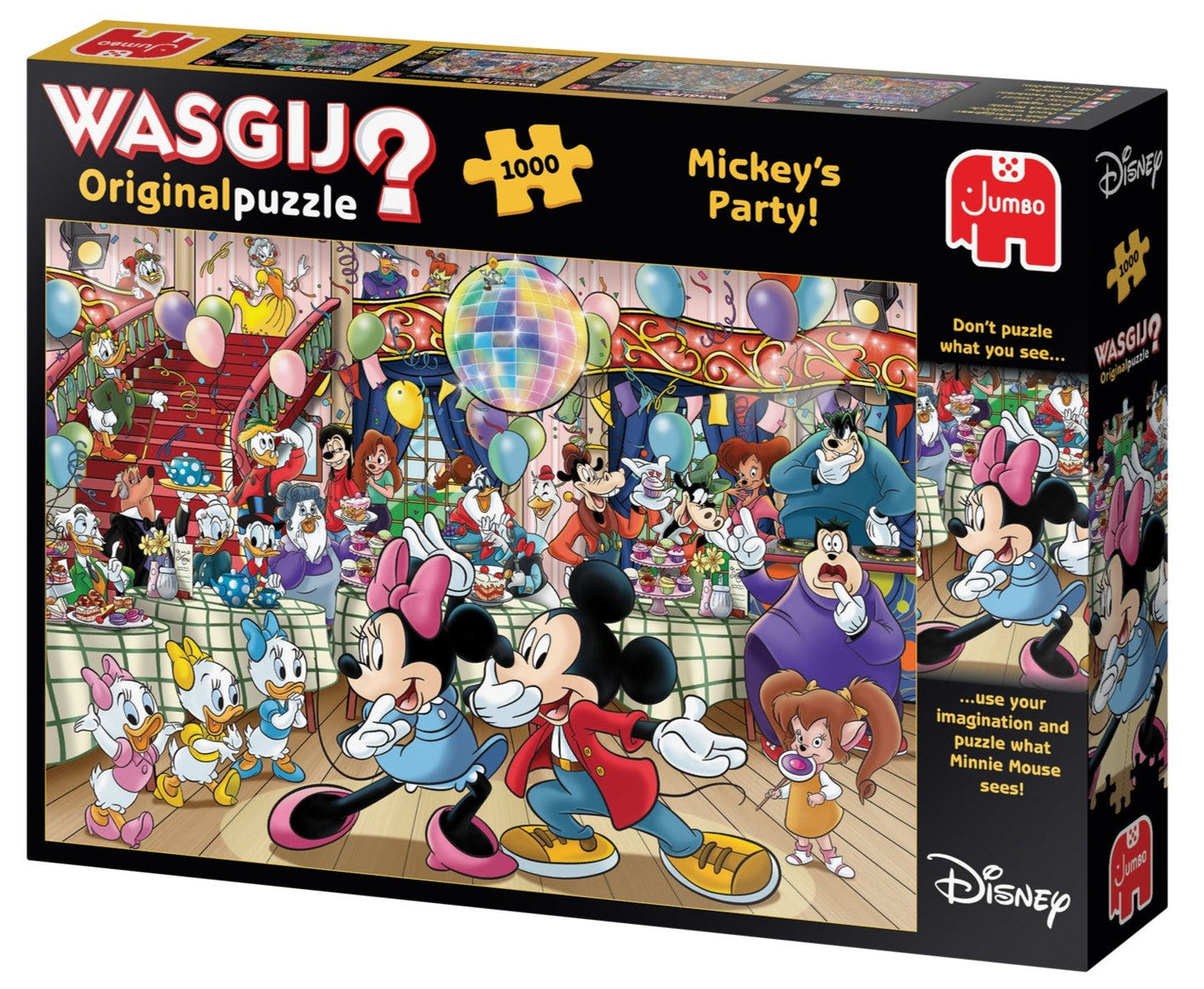Wasgij Disney Mickeys Party 1000 Piece Jigsaw Puzzle