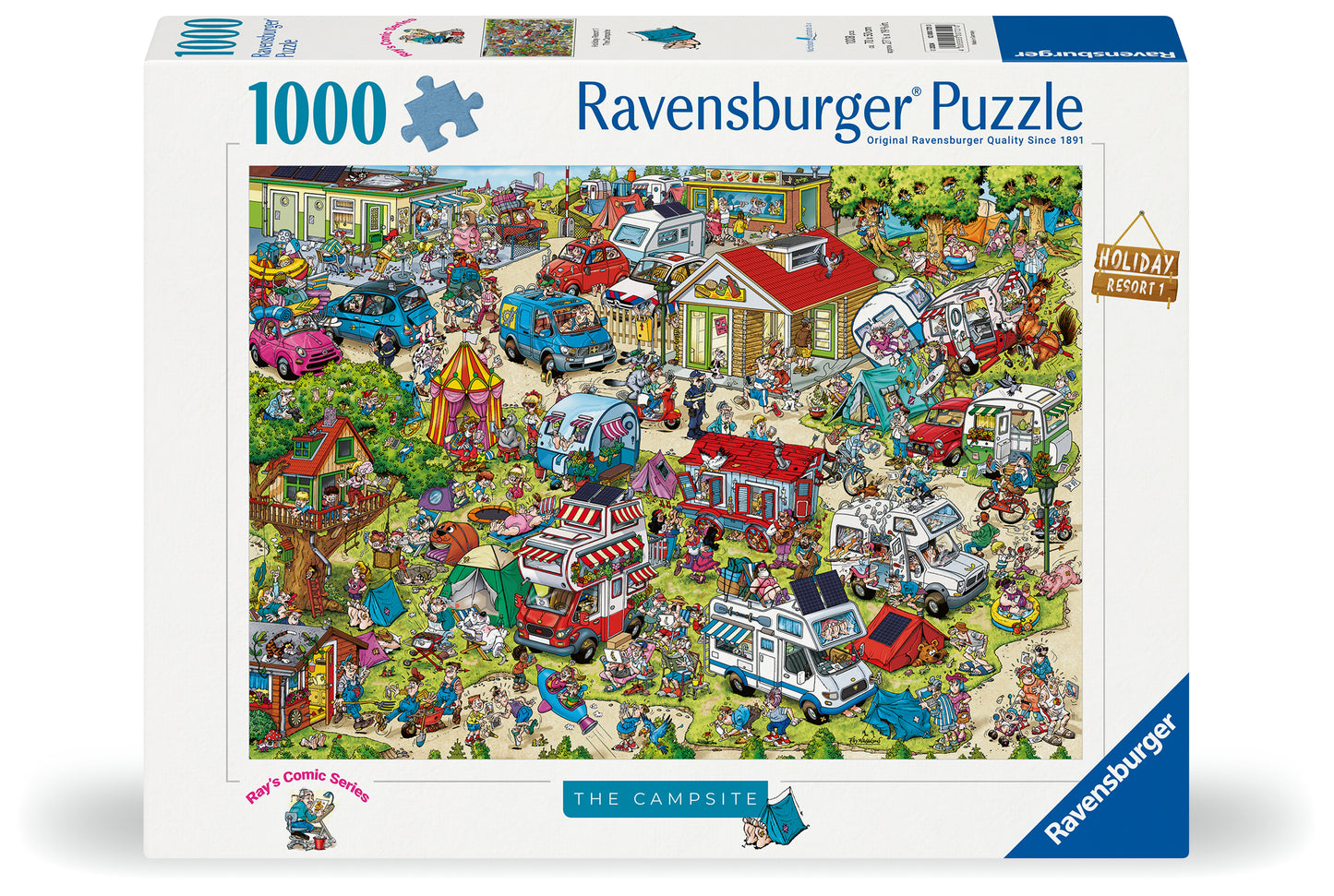 Rays Comic Series – The Campsite 1000 Piece Jigsaw Puzzle