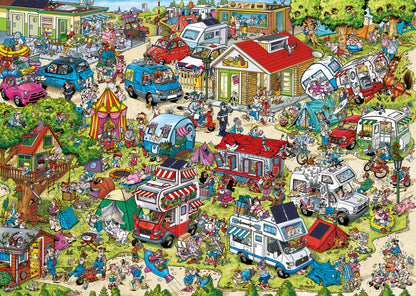 Rays Comic Series – The Campsite 1000 Piece Jigsaw Puzzle