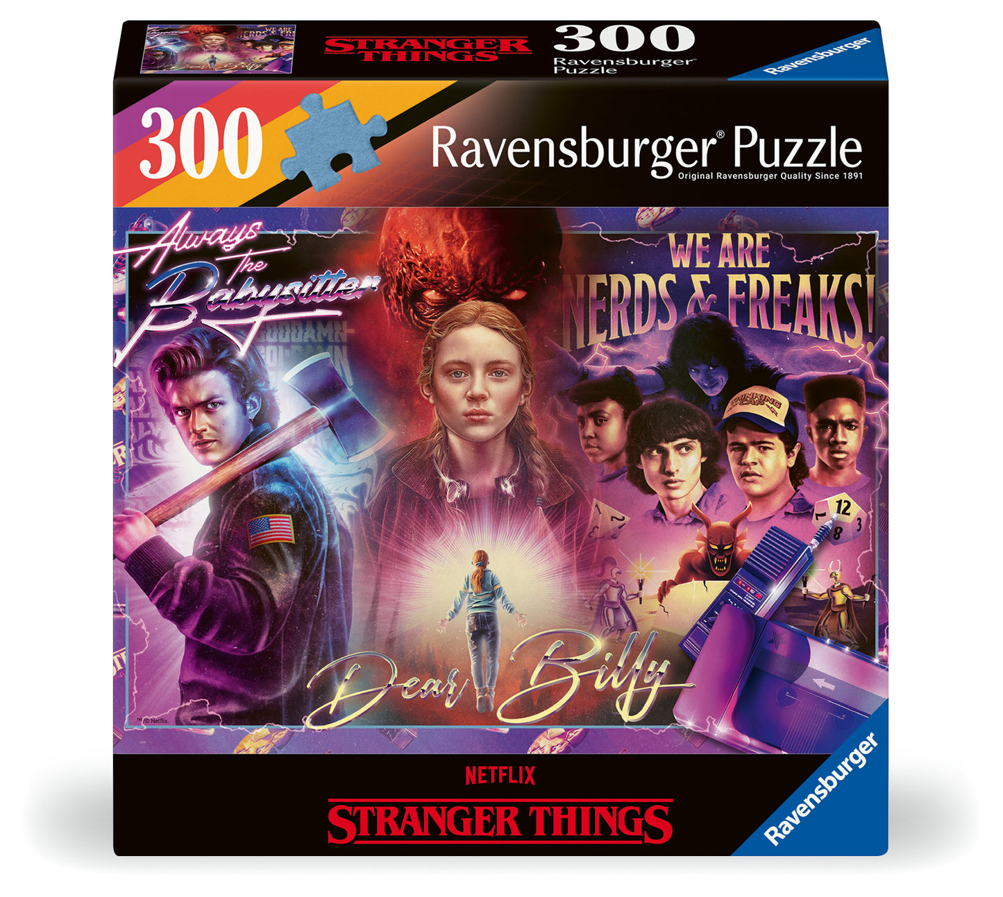 Stranger Things 300 Piece Jigsaw Puzzle