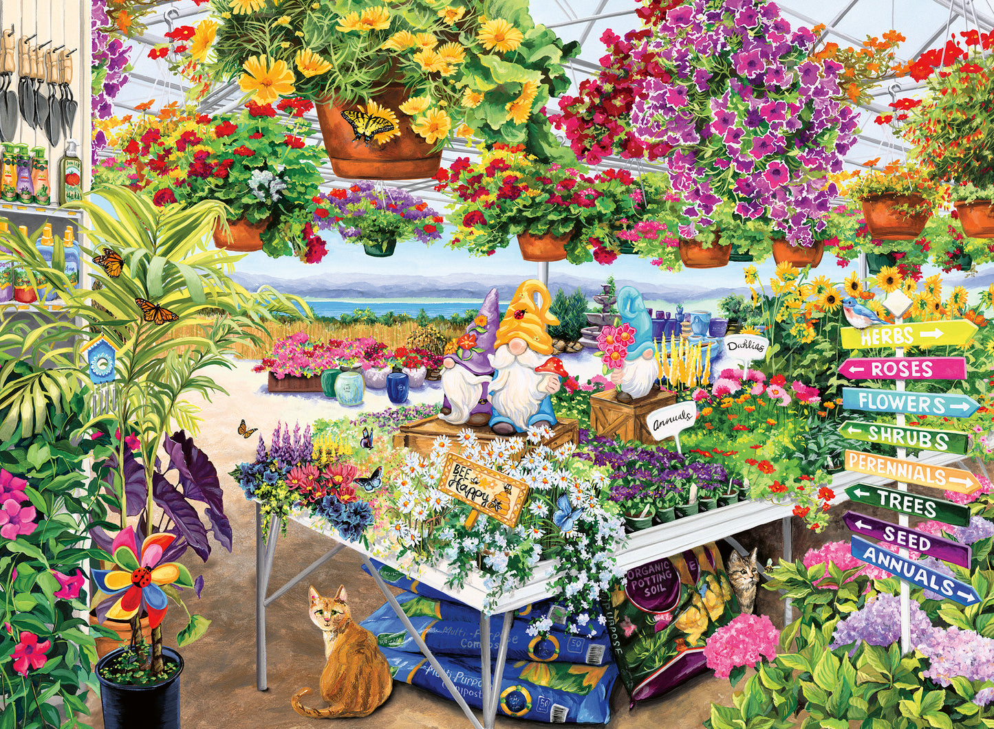 Glorious Garden Centre 500 Piece Jigsaw Puzzle