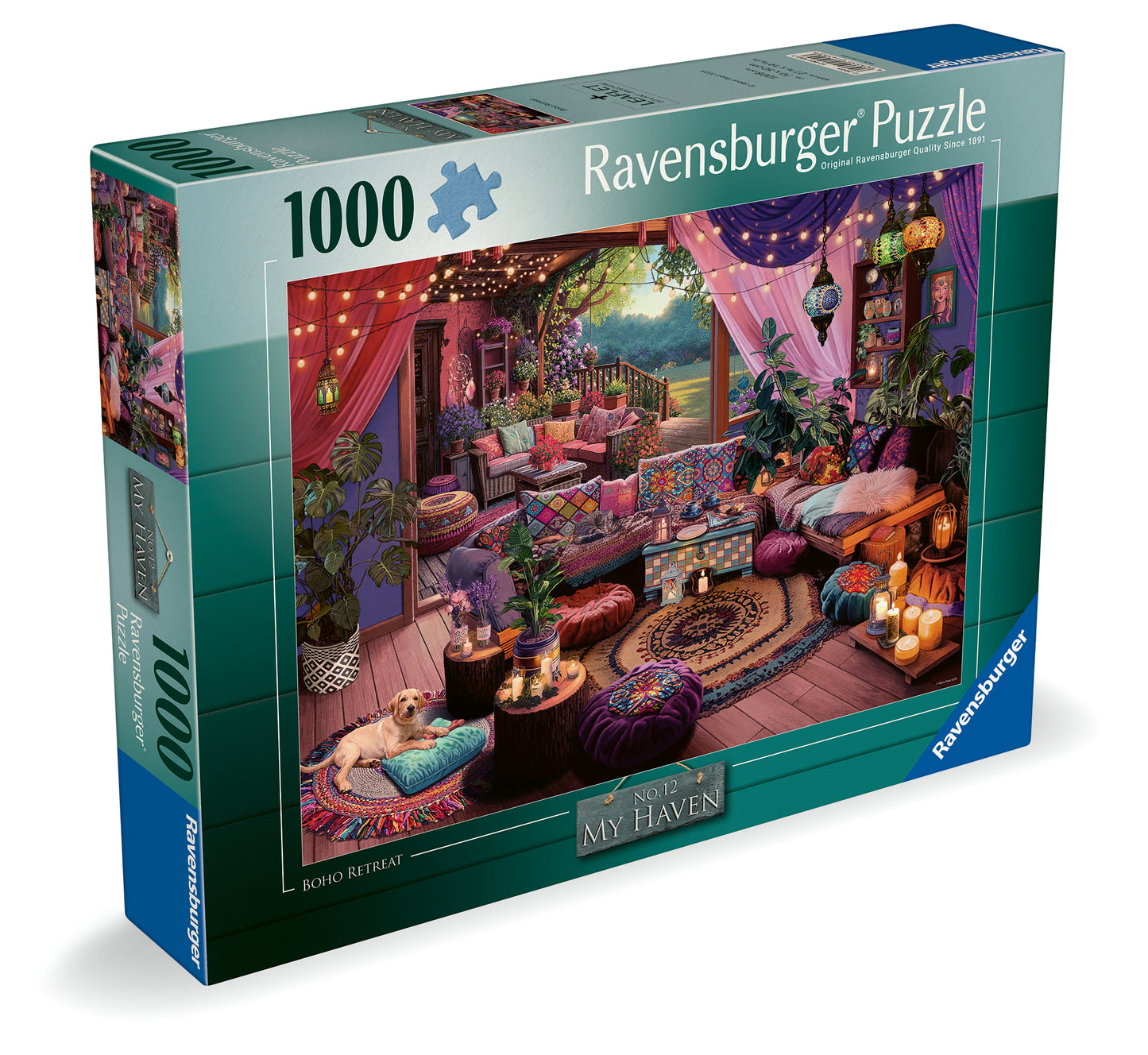 My Haven No.12 Boho Retreat 1000 Piece Jigsaw Puzzle