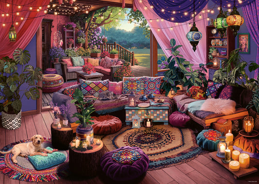 My Haven No.12 Boho Retreat 1000 Piece Jigsaw Puzzle