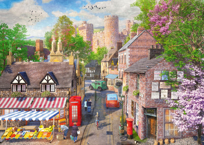 Down the Lane No.5 Castle Lane 1000 Piece Jigsaw Puzzle