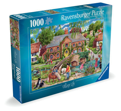 Village Life 1000 Piece Jigsaw Puzzle