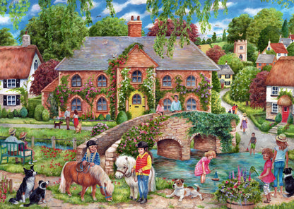 Village Life 1000 Piece Jigsaw Puzzle