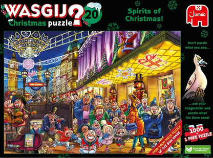 Wasgij 20 Spirits of Christmas 1000 Piece Jigsaw Puzzle