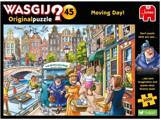 PRE-ORDER Wasgij Original 45 Moving Day 1000 Piece Jigsaw Puzzle