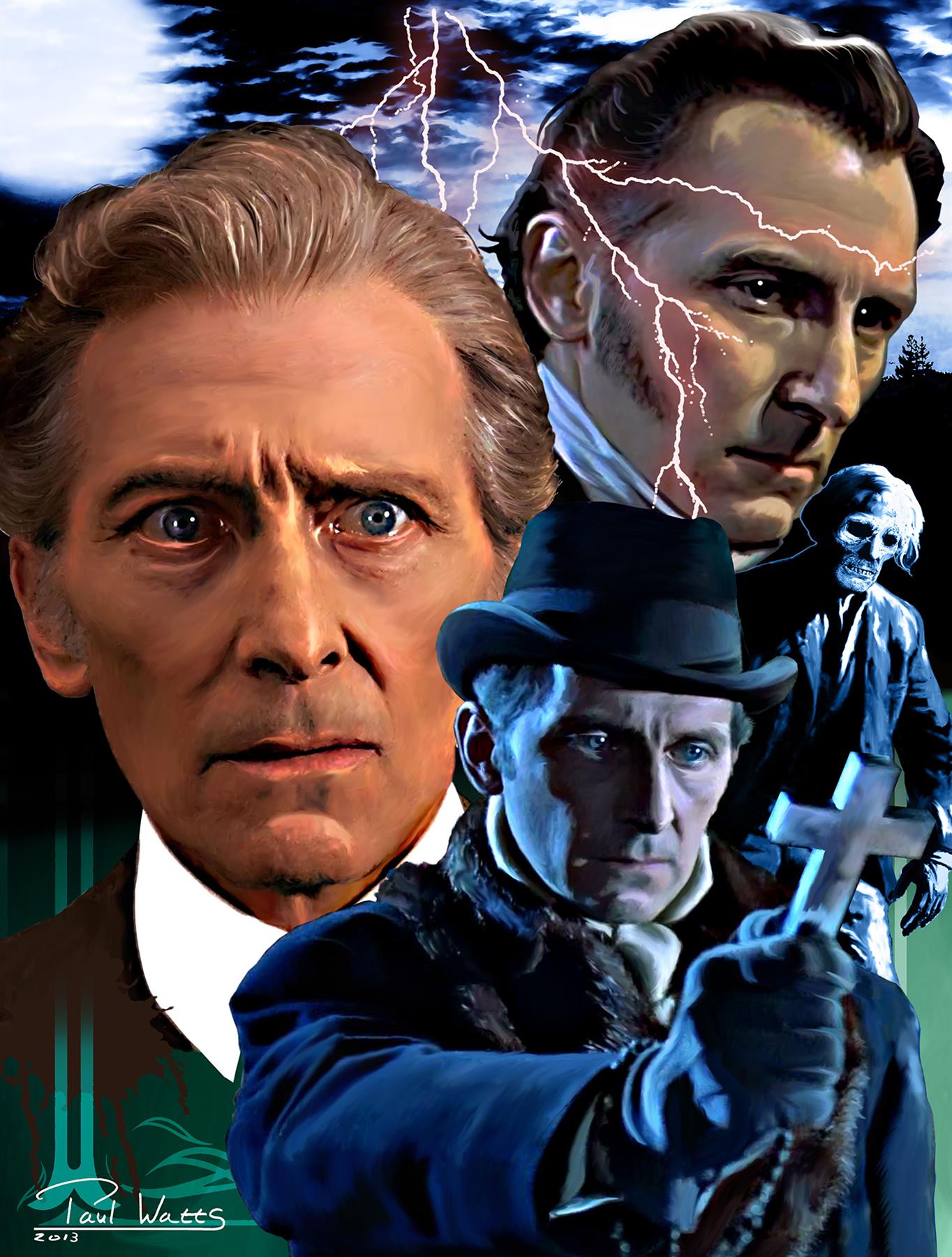 Peter Cushing King of Horror 1000 Piece Jigsaw Puzzle