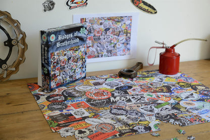 Badges of Brotherhood 1000 Piece Jigsaw Puzzle