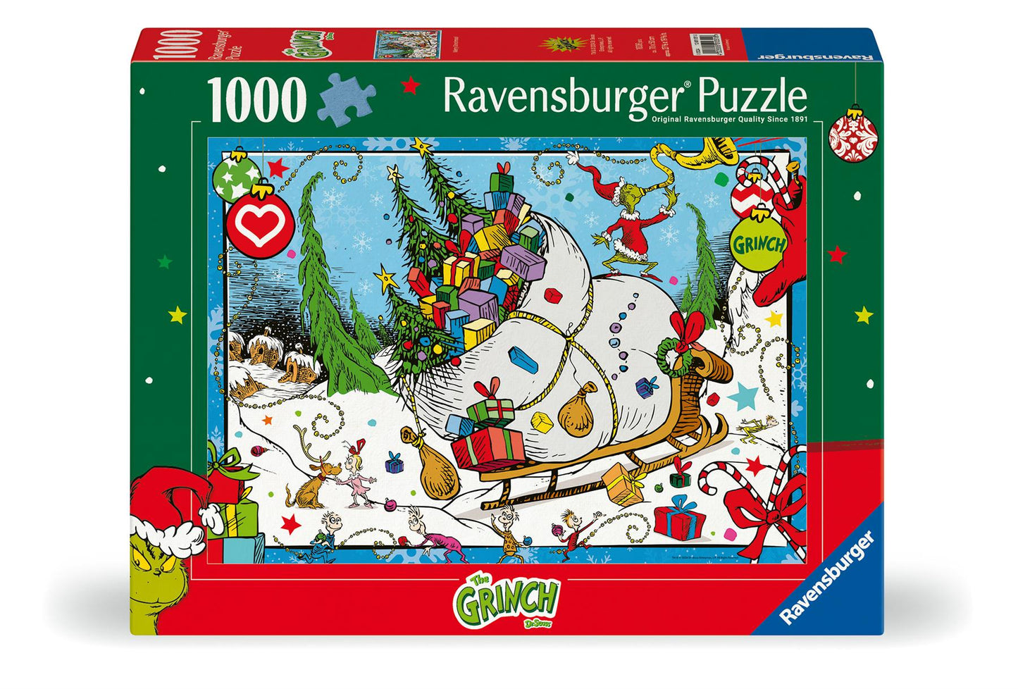 The Grinch 1000 Piece Jigsaw Puzzle