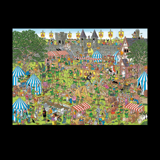 PRE-ORDER Jan Van Haasteren Robin Hood Festival 1500 Piece Jigsaw Puzzle