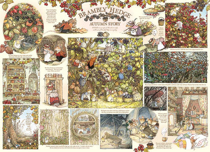 Brambly Hedge Autumn Story 1000 Piece Jigsaw Puzzle