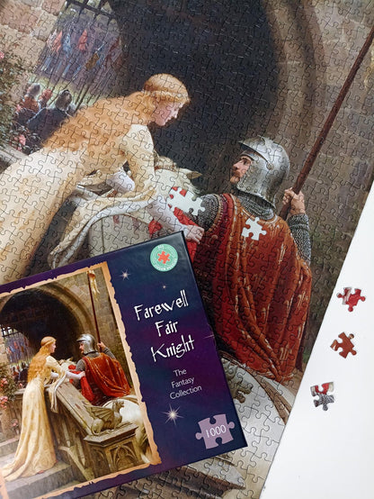 Farewell Fair Knight Fantasy 1000 Piece Jigsaw Puzzle