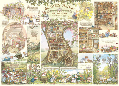 Brambly Hedge Spring Story 1000 Piece Jigsaw Puzzle