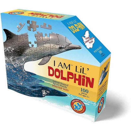 I Am Lil' Dolphin Puzzle - 100 Piece Jigsaw Puzzle