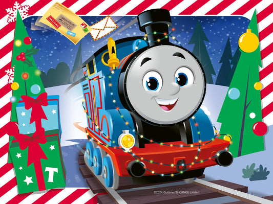 Thomas & Friends Christmas, 4 in a Box Piece Jigsaw Puzzles