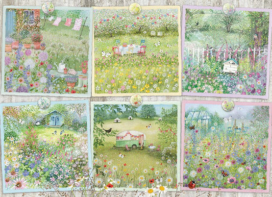 Cottage Gardens 1000 Piece Jigsaw Puzzle