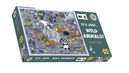 It's Just...Wild Animals 1000 Piece Jigsaw Puzzle