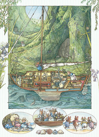 Brambly Hedge: All Aboard 500 Piece Jigsaw Puzzle