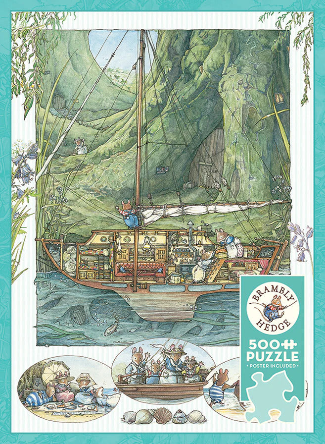 Brambly Hedge: All Aboard 500 Piece Jigsaw Puzzle