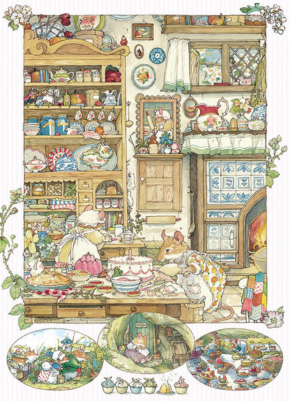 Brambly Hedge: Picnic Preparations 500 Piece Jigsaw Puzzle