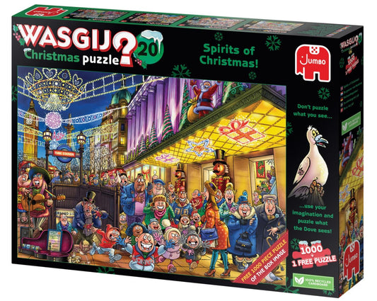 Wasgij 20 Spirits of Christmas 1000 Piece Jigsaw Puzzle