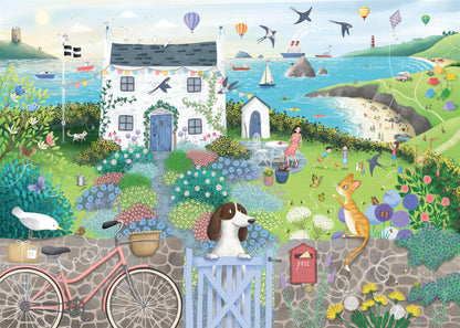 Coastal Cottage 1000 Piece Jigsaw Puzzle