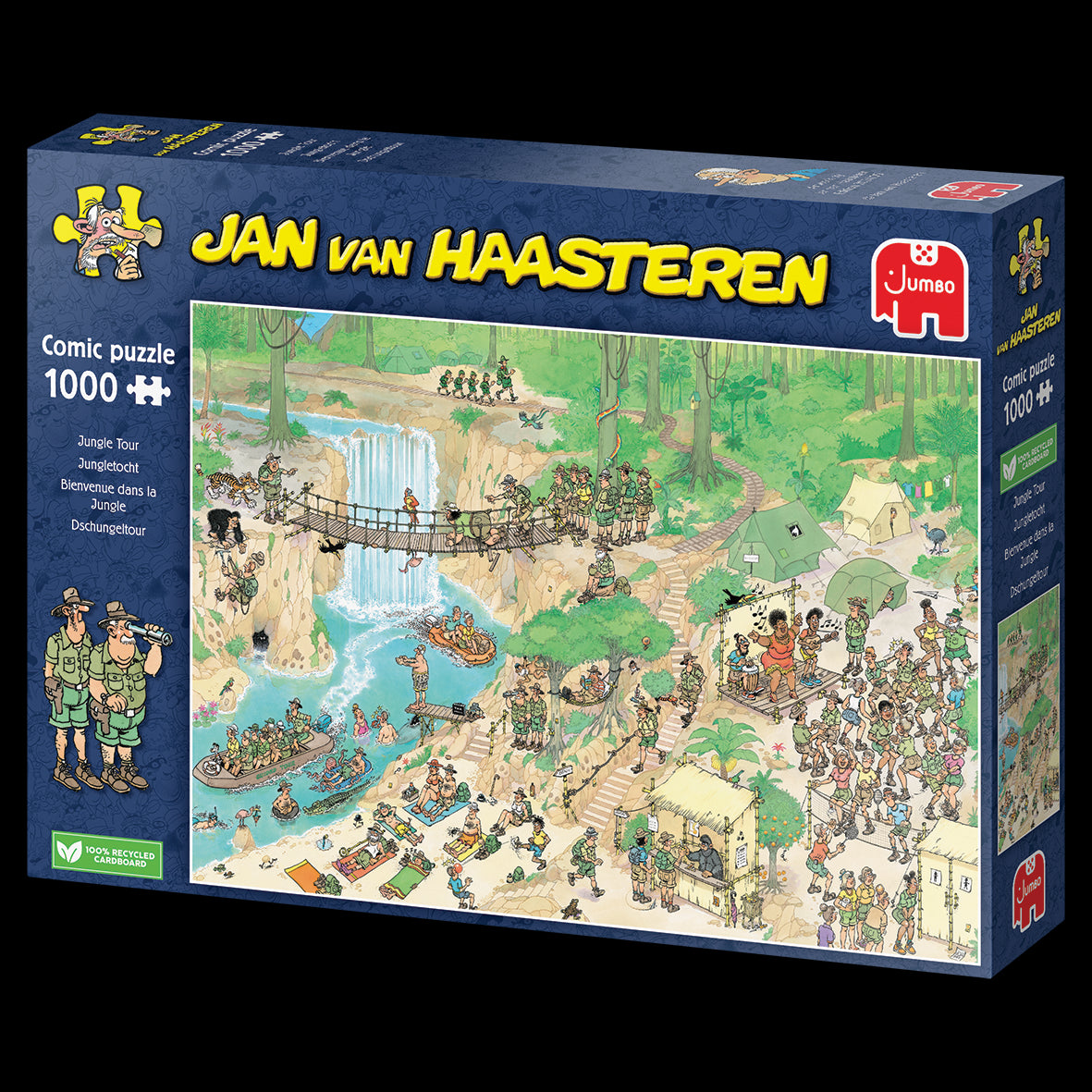 Jan Van Haasteren's Jungle Tours 1000 Piece Jigsaw Puzzle