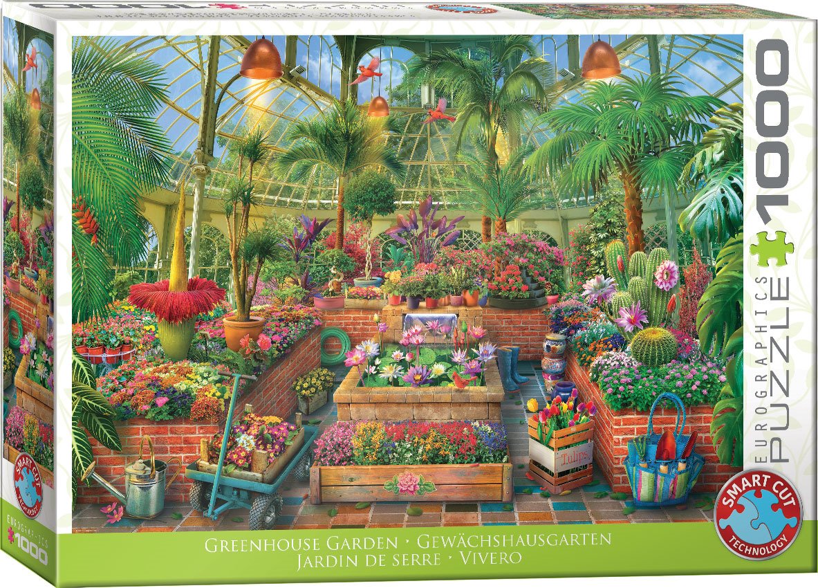 Greenhouse Garden 1000 Piece Jigsaw Puzzle