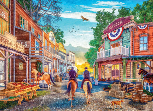 Wild West Country by D.Davison 1000 Piece Jigsaw Puzzle