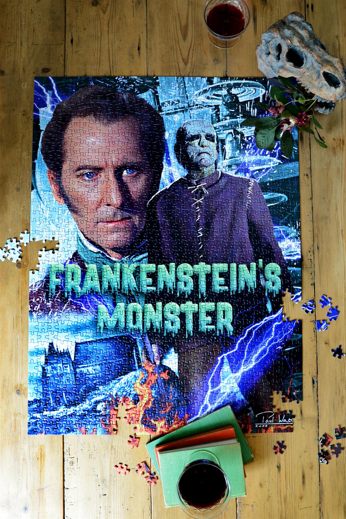 Frankenstein's Monster 1000 Piece Jigsaw Puzzle