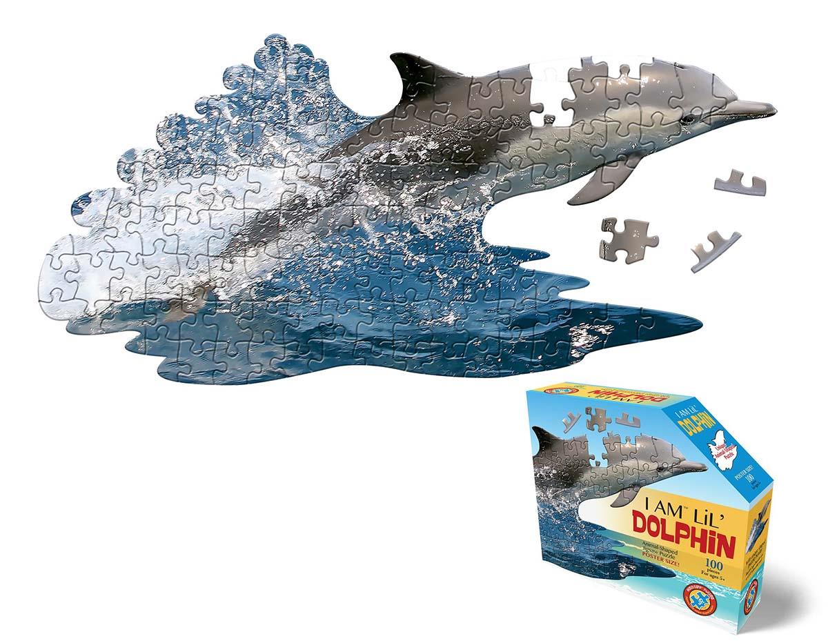 I Am Lil' Dolphin Puzzle - 100 Piece Jigsaw Puzzle