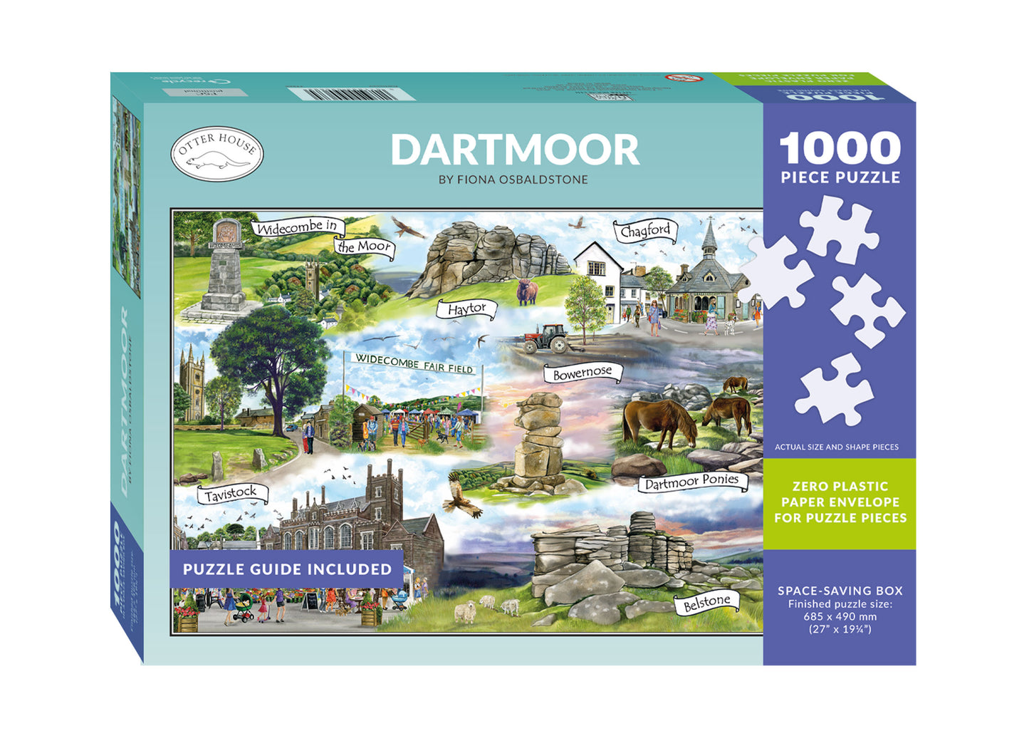 Dartmoor 1000 Piece Jigsaw Puzzle