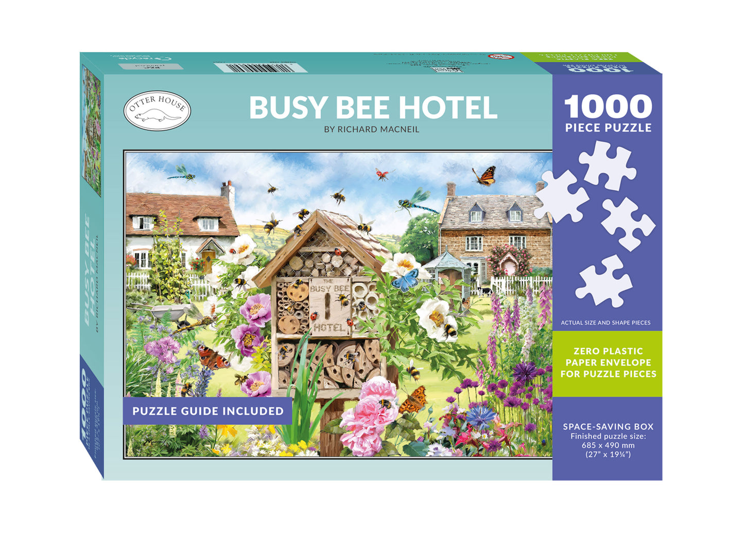 Busy Bee Hotel 1000 Piece Jigsaw Puzzle