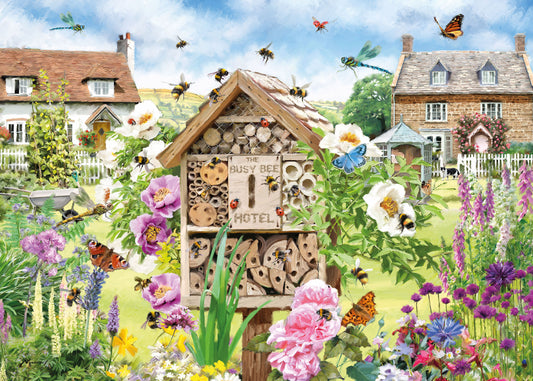 Busy Bee Hotel 1000 Piece Jigsaw Puzzle