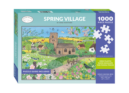 Spring Village 1000 Piece Jigsaw Puzzle