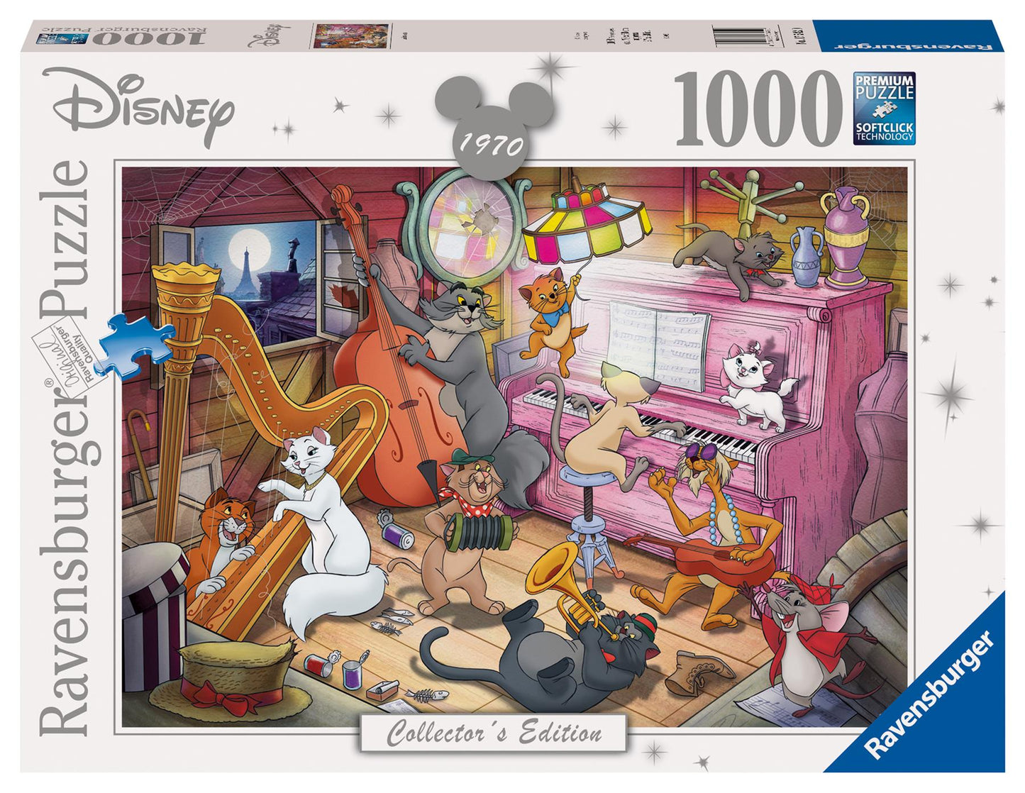 Disney Collector's Edition 'Aristocats 1000 Piece Jigsaw Puzzle'