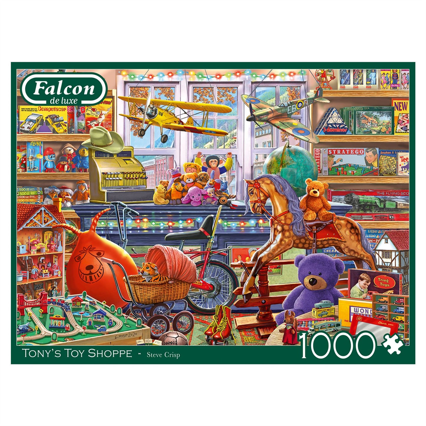 Falcon de luxe Tony's Toy 1000 Piece Jigsaw Puzzle