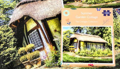 Summer Garden Cottage 1000 Piece Jigsaw Puzzle