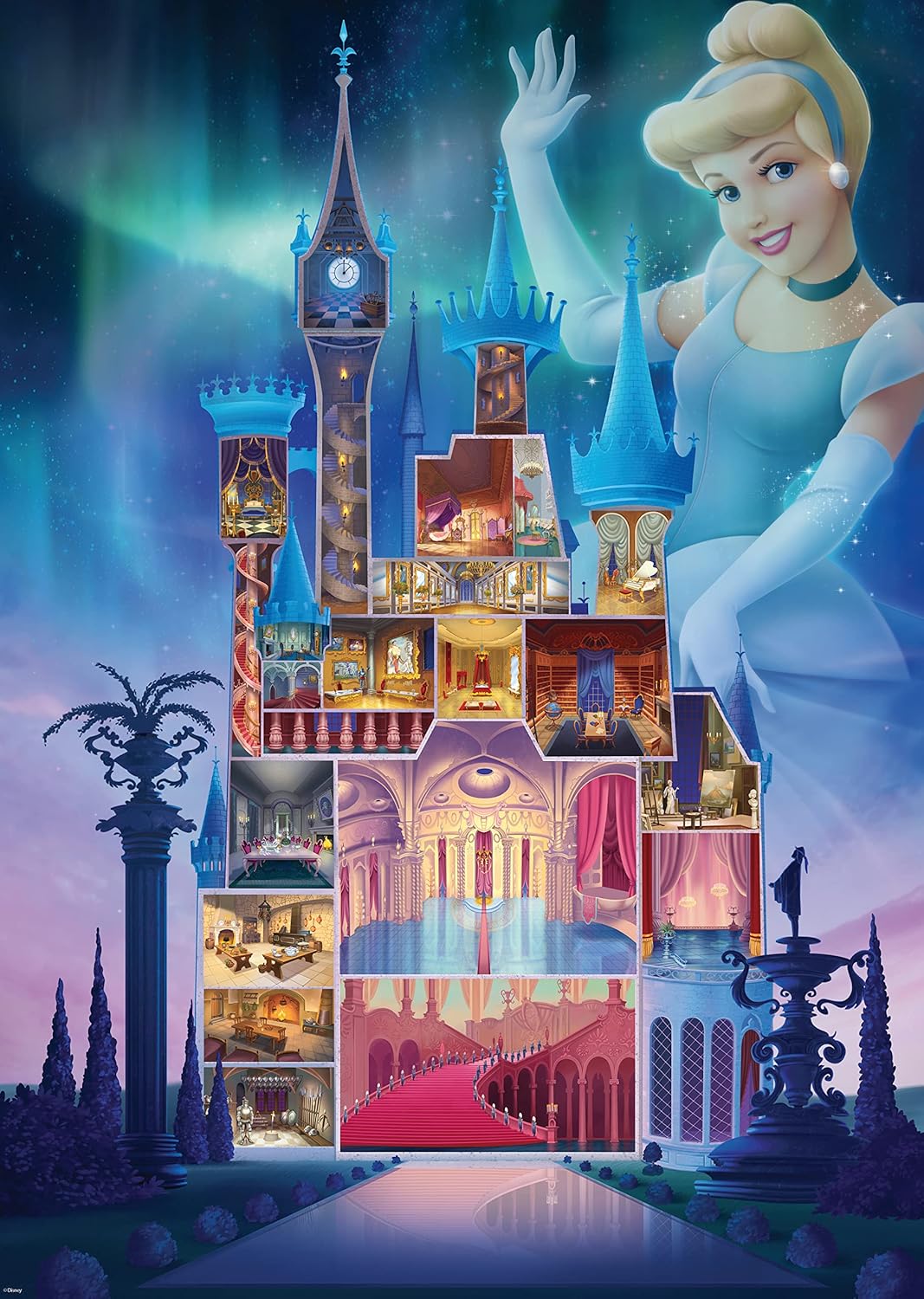 Disney Cinderella Castle 1000 Piece Jigsaw Puzzle