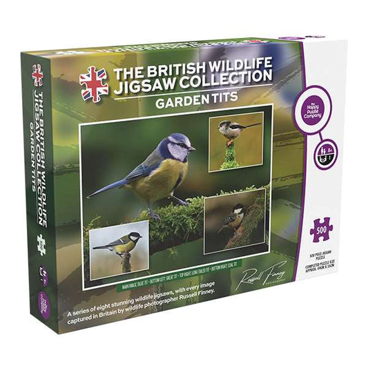 Garden Tit Montage 500 Jigsaw Puzzle