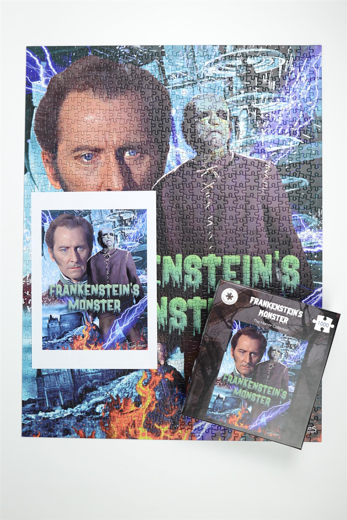 Frankenstein's Monster 1000 Piece Jigsaw Puzzle