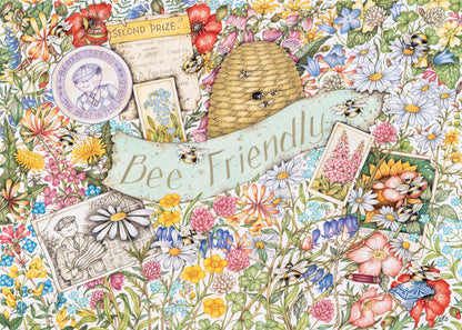 Bee Friendly 1000 Piece Jigsaw Puzzle