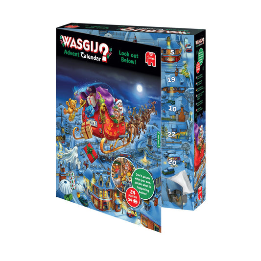 PRE-ORDER Wasgij Advent Calendar - Look Out Below!