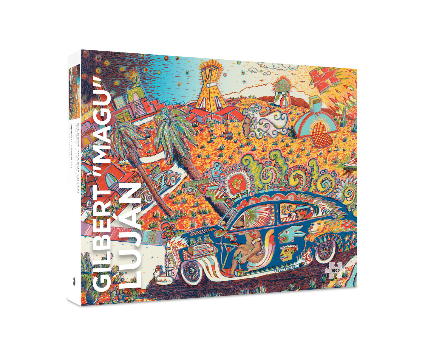 Gilbert “Magu” Luján: Cruising Turtle Island 1000-Piece Jigsaw Puzzle