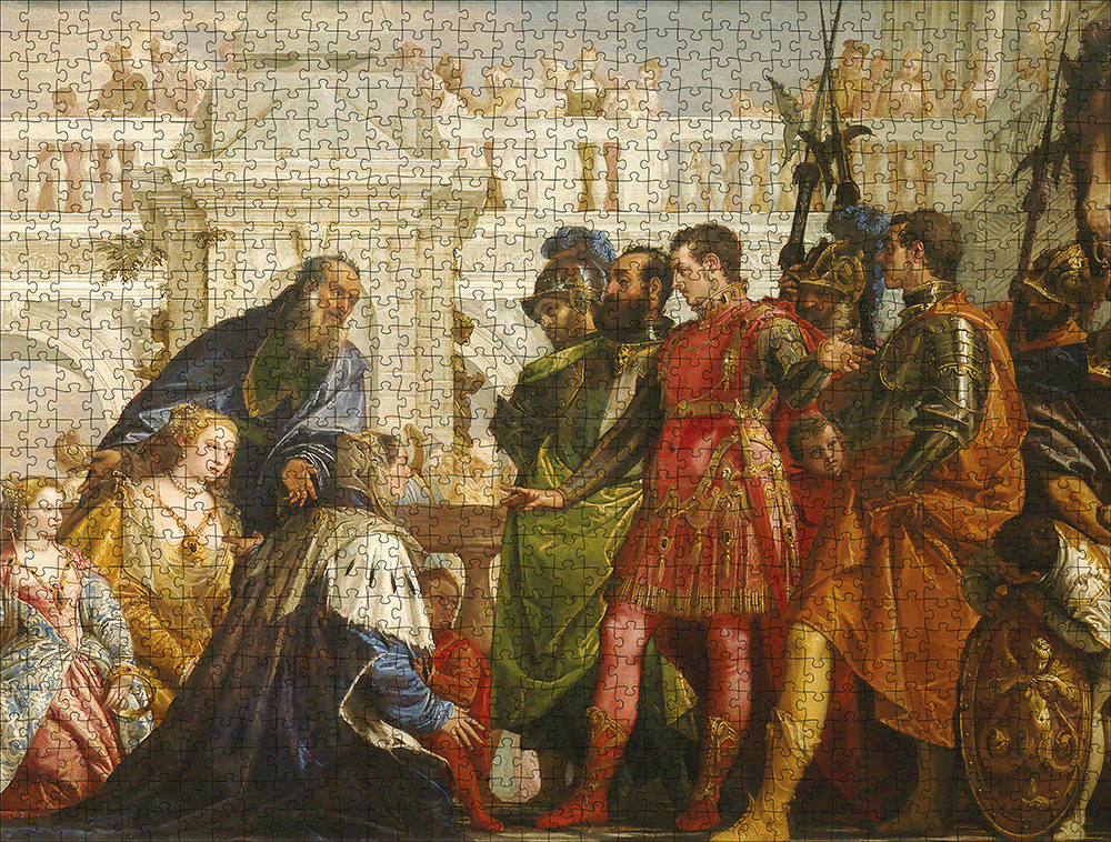 The Family of Darius before Alexander - National Gallery 1000 Piece Jigsaw Puzzle